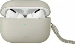 Uniq Etui UNIQ Lino Apple AirPods Pro 2 Silicone beżowy/beige ivory 1