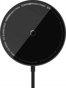 Ładowarka Baseus Ładowarka bezprzewodowa Baseus Simple Mini3 MagSafe 15W (czarna) 1
