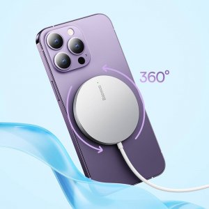 Ładowarka Baseus Indukcyjna 1x USB-A 1x USB-C  (BSU3812) 3