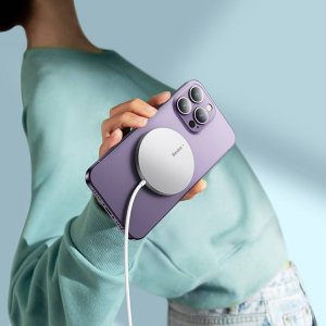 Ładowarka Baseus Indukcyjna 1x USB-A 1x USB-C  (BSU3812) 5