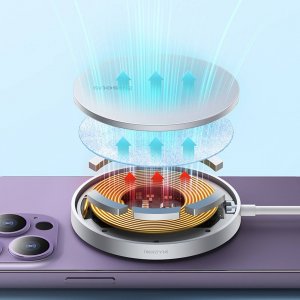 Ładowarka Baseus Indukcyjna 1x USB-A 1x USB-C  (BSU3812) 10