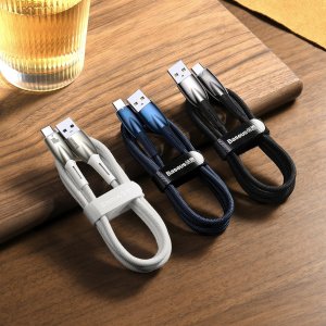 Kabel USB Baseus USB-A - USB-C 1 m Czarny (BSU3849) 10
