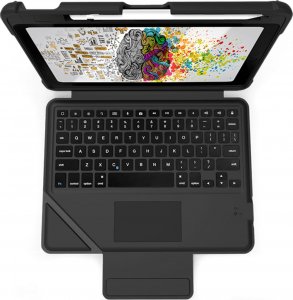 Etui na tablet STM Etui STM Dux Keyboard Trackpad Case Apple iPad 10.2 2019/2020/2021 (7., 8. i 9. generacji) MIL-STD-810G (Black) 1