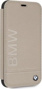 BMW Etui BMW BMFLBKI61LLST Apple iPhone XR book beżowy/taupe Logo Imprint 4