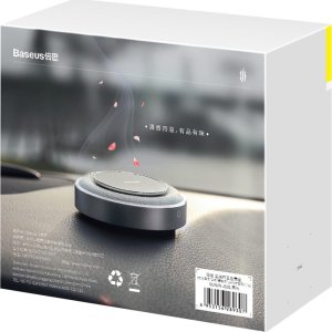 Nawilżacz powietrza Baseus Zapach do samochodu na deskę rozdzielczą Baseus Metal (czarny) 7