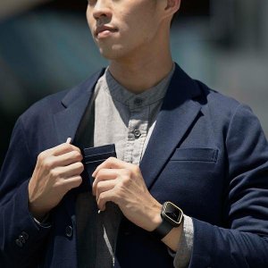 Uniq UNIQ etui Moduo Apple Watch Series  4/5/6/7/8/SE 40/41mm czarny-musztardowy/midnight-mustard 3