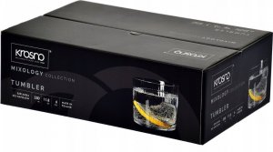 Krosno Szklanki z optykiem Mixology 350ml DRINK KPL 6 szt 4