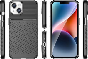 Hurtel Thunder Case etui iPhone 14 pancerny pokrowiec czarny 2