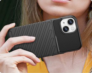 Hurtel Thunder Case etui iPhone 14 pancerny pokrowiec czarny 5
