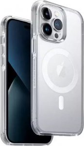 Uniq Etui UNIQ Combat Apple iPhone 14 Pro MagClick Charging przeźroczysty/dove satin clear 1