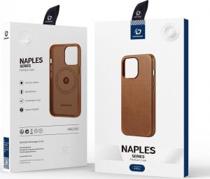 DUXDUCIS Etui DuxDucis Naples MagSafe Apple iPhone 14 Pro brązowe 5