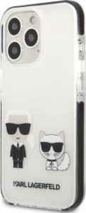 Karl Lagerfeld Etui Karl Lagerfeld KLHCP13XTPEKCW Apple iPhone 13 Pro Max hardcase biały/white Karl&Choupette 2