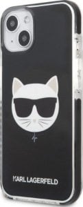 Karl Lagerfeld Etui Karl Lagerfeld KLHCP13MTPECK Apple iPhone 13 hardcase czarny/black Choupette Head 2