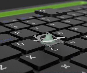 HDWR Bezprzewodowa klawiatura Bluetooth z podstawką na telefon/ tablet typerCLAW BM110 6