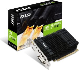Karta graficzna MSI GT 1030 2GH OC 2GB GDDR5 (64 bit), DVI-D, HDMI, BOX (GeForce GT 1030 2GH OC) 1