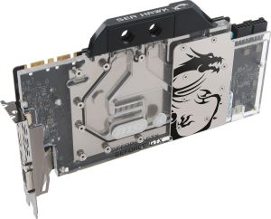 Karta graficzna MSI GeForce GTX 1080 Ti SEA HAWK EK X 11GB GDDR5X (352 bit), DVI-D, HDMI, 3xDisplayPort, BOX (GTX 1080 TI SEA HAWK EK X) 6