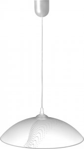Lampa wisząca Kaja Kuchenna lampa wisząca Mataro K-3720 nad stół chrom biała 1