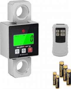 Steinberg Waga hakowa wisząca z pilotem do 5000 kg / 1 lub 2 kg LCD Waga hakowa wisząca z pilotem do 5000 kg / 1 lub 2 kg LCD 2