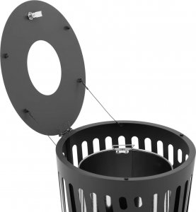 Kosz na śmieci Ulsonix czarny (10050323) 5