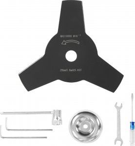 Hillvert Urządzenie wielofunkcyjne ogrodowe 4w1 kosa spalinowa podkaszarka nożyce do żywopłotu piła 1600 W Urządzenie wielofunkcyjne ogrodowe 4w1 kosa spalinowa podkaszarka nożyce do żywopłotu piła 1600 W 9