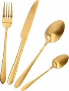 Ambition Ambition Komplet zestaw sztućców MADENI GOLD 16el 1