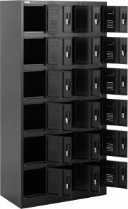 FROMM&STARCK Szafa skrytkowa depozytowa metalowa socjalna zamykana na klucz - 18 skrytek Szafa skrytkowa depozytowa metalowa socjalna zamykana na klucz - 18 skrytek 5