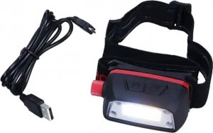 Latarka czołowa Rooks Latarka czołowa LED COB 250Lm sensor ruchu 2