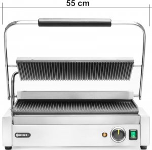 Grill elektryczny Hendi Grill elektryczny kontaktowy XL Pianini 548 x 415 mm 2700 W - Hendi 263624 Grill elektryczny kontaktowy XL Pianini 548 x 415 mm 2700 W - Hendi 263624 11