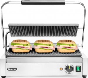 Grill elektryczny Hendi Grill elektryczny kontaktowy XL Pianini 548 x 415 mm 2700 W - Hendi 263624 Grill elektryczny kontaktowy XL Pianini 548 x 415 mm 2700 W - Hendi 263624 9