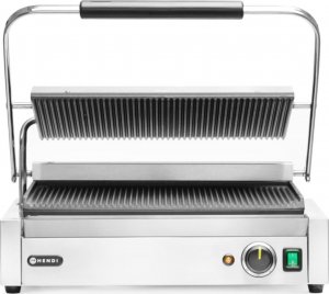 Grill elektryczny Hendi Grill elektryczny kontaktowy XL Pianini 548 x 415 mm 2700 W - Hendi 263624 Grill elektryczny kontaktowy XL Pianini 548 x 415 mm 2700 W - Hendi 263624 10