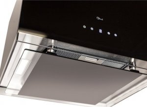 Okap Focus Okap wyspowy wiszący Focus Mediolan black 6