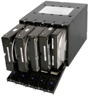 Kieszeń Icy Dock Backplane 5x8,9cm SATAI-III in 3x5,25" (MB975SP-B R1) 4