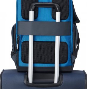 Plecak Delsey Walizka Delsey Securflap Miejski turkusowy plecak na laptopa 16" 8