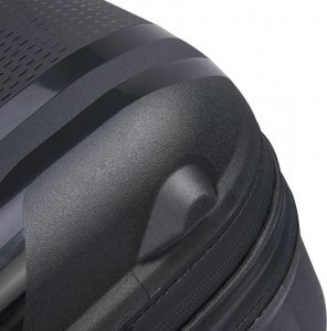 Delsey Delsey Clavel Mała twarda czarna walizka kabinowa na kółkach 55 cm 4