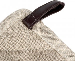 Excellent Houseware Łapka kuchenna ochronna bawełniana beżowa / podkładka pod garnek 9