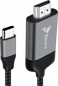 Kabel USB Reagle Reagle Kabel Adapter USB-C 3.1 TYP C do HDMI 4K 60Hz MHL 1