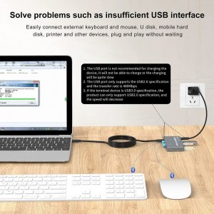 Przełącznik Techly TECHLY KVM USB-C Switch 8K DisplayPort 1.4 2xUSB-C 3xUSB 2.0 (365528) - 46280610 9