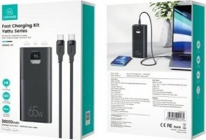 Powerbank Usams PB68 30000mAh Czarny 11