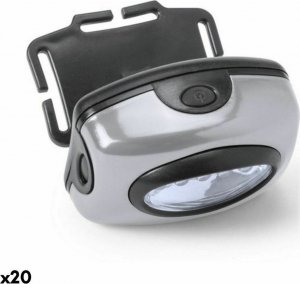 Latarka czołowa bigbuy outdoor Latarka nagłowna LED 145148 (20 Sztuk) - Srebrzysty 1