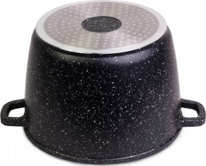 Frico Garnek marmurowy z pokrywką Kamille KM 4407 6,2 litra na gaz indukcję 4