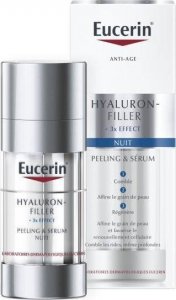 Eucerin  Eucerin - Hyaluron-Filler + 3x Effect Nacht Peeling & Serum peelingujące serum na noc 30ml 1