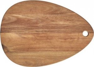 Deska do krojenia Zeller Deska do krojenia, kształt łezki, akacja, olejowana, 40 x 29 x 2 cm 1