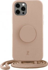 Just Elegance Etui JE PopGrip iPhone 12/12 Pro 6,1" beżowy/beige 30174 (Just Elegance) 1