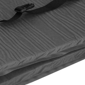 Springos Mata samopompująca 186 cm z poduszką mata turystyczna biwakowa z pokrowcem szara UNIWERSALNY 23