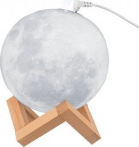 Nawilżacz powietrza Gordon NAWILŻACZ POWIETRZA DYFUZOR KSIĘŻYC LAMPKA 3D LED 2