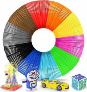 Gordon WKŁADY DO DŁUGOPISU 3D PLA FILAMENT 20 KOLORÓW MIX 4