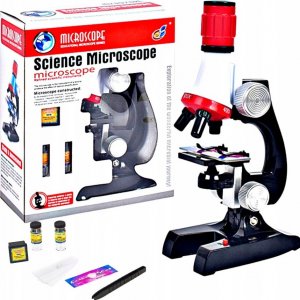 Mikroskop Dla Dzieci Zestaw Edukacyjny Nauka 1200X 1