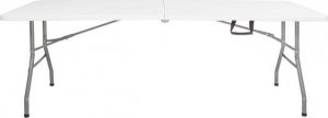Springos Stół składany cateringowy 240 cm biały 11