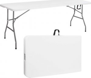 Springos Stół składany cateringowy 240 cm biały 13