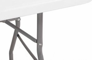 Springos Stół składany cateringowy 240 cm biały 4